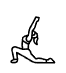 Yoga pavilion icon